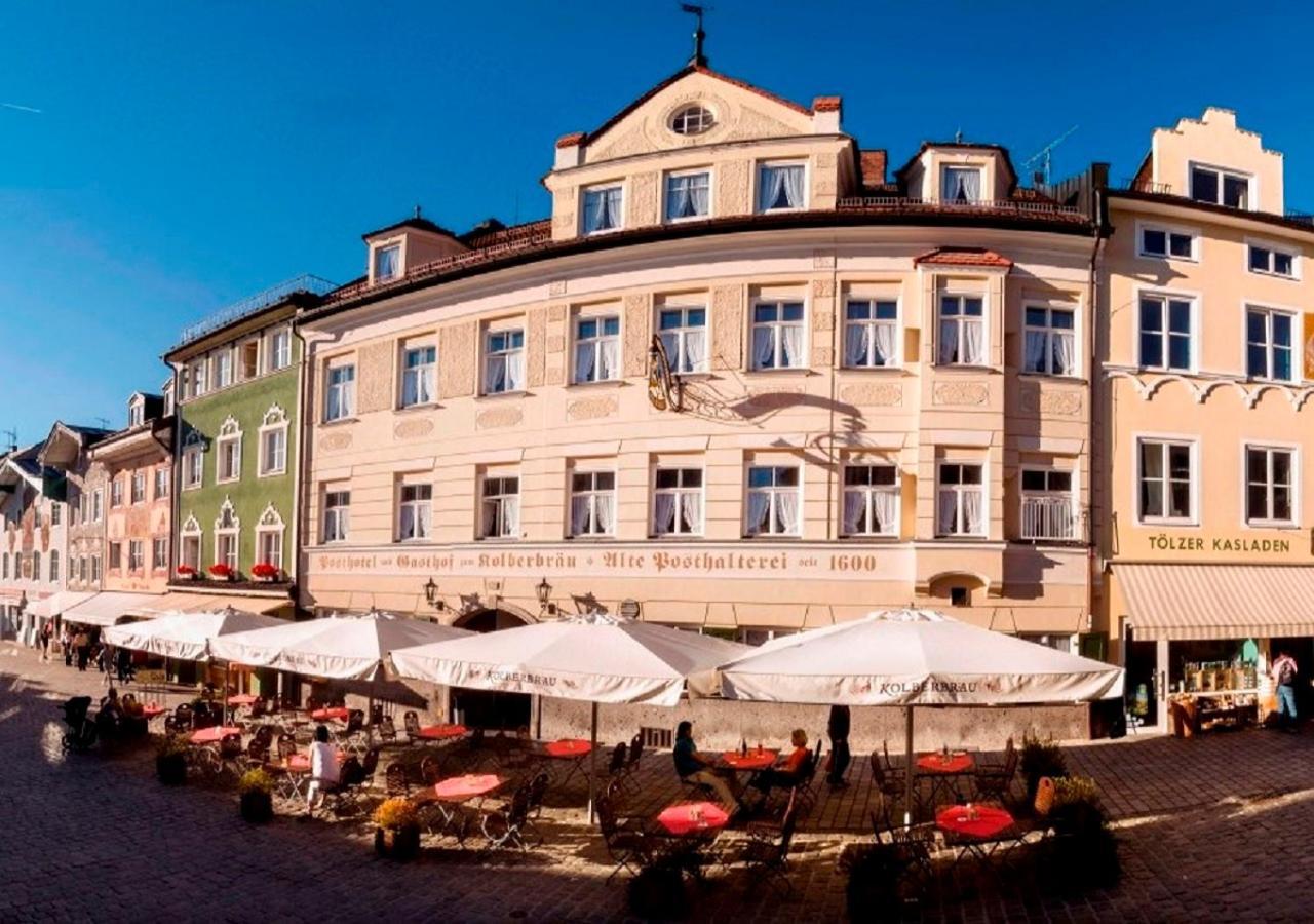 Posthotel Kolberbraeu Bad Tölz Exterior foto