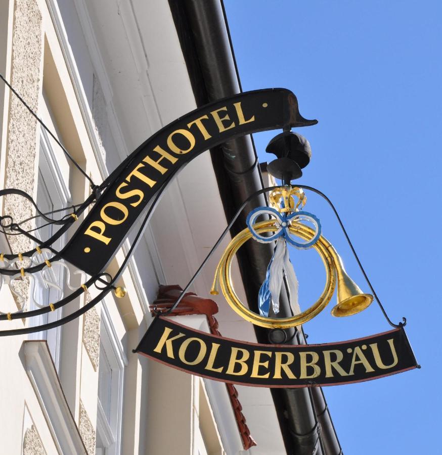 Posthotel Kolberbraeu Bad Tölz Exterior foto